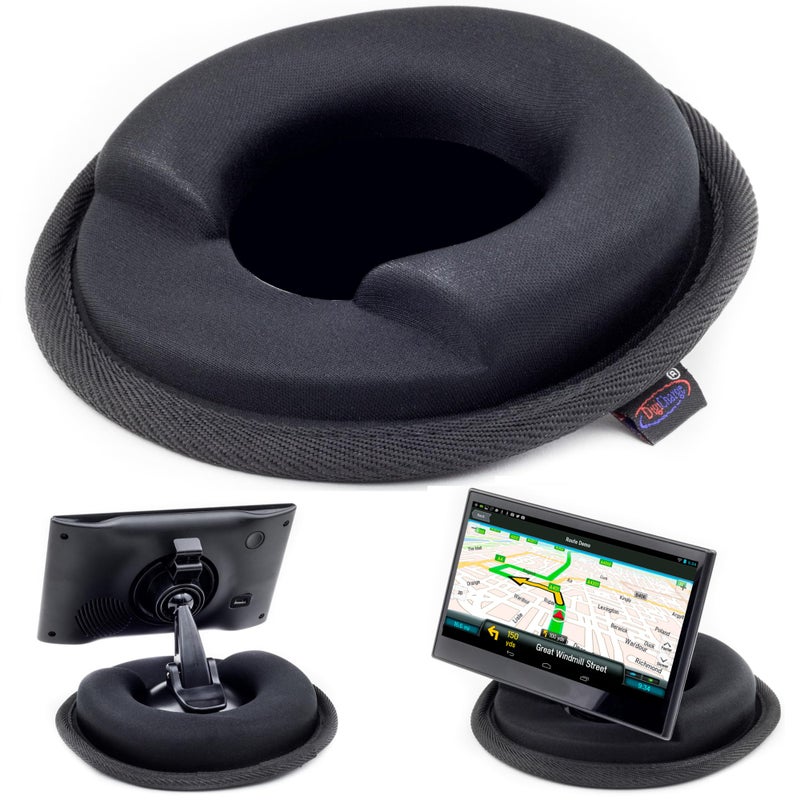 DigiCharge Anti Slip Car Dashboard Beanbag Phone/GPS Holder Mount For Garmin Drive 53 52 50LM 51 LMT-S 40LM DriveAssist 50LMT-D 51 LMT-S DriveSmart 55 50LM 50LMT-D 51 LMT-S DriveLuxe 50 LMT-D 51LMT-S Nuvi 57 GPS - Image 1